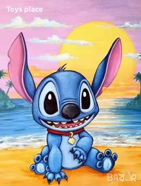 20*30см Диамантен гоблен Лило и Стич Lilo and Stitch , снимка 1