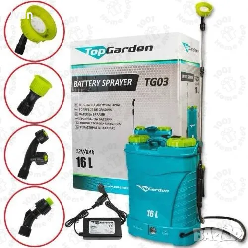 Акумулаторна пръскачка 16л. Top Garden, снимка 1