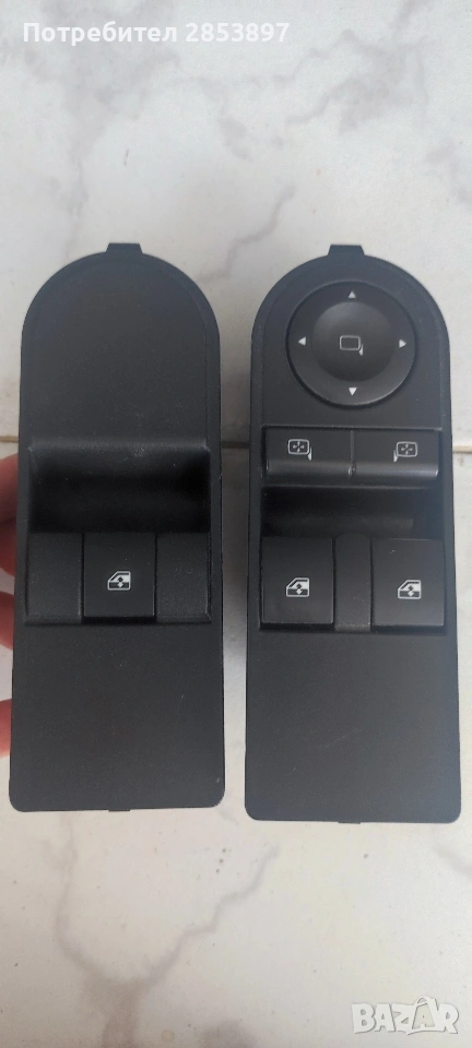 Бутони за ел.стъкла ASTRA H, ZAFIRA B, астра х, Зафира б, снимка 1