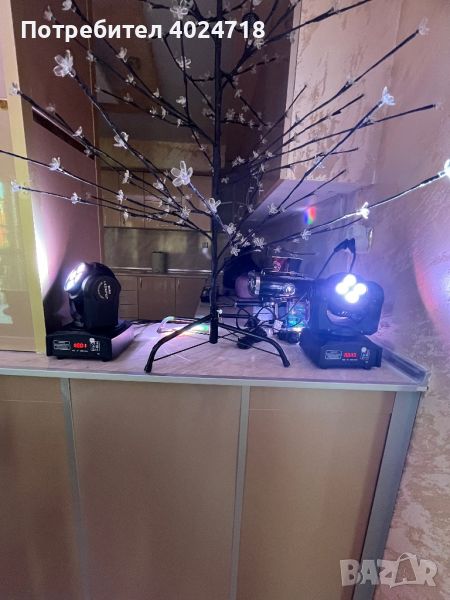 led double face moving head, снимка 1