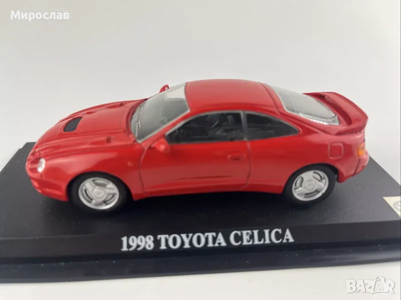 1:43 TOYOTA CELICA КОЛИЧКА ИГРАЧКА МОДЕЛ, снимка 1