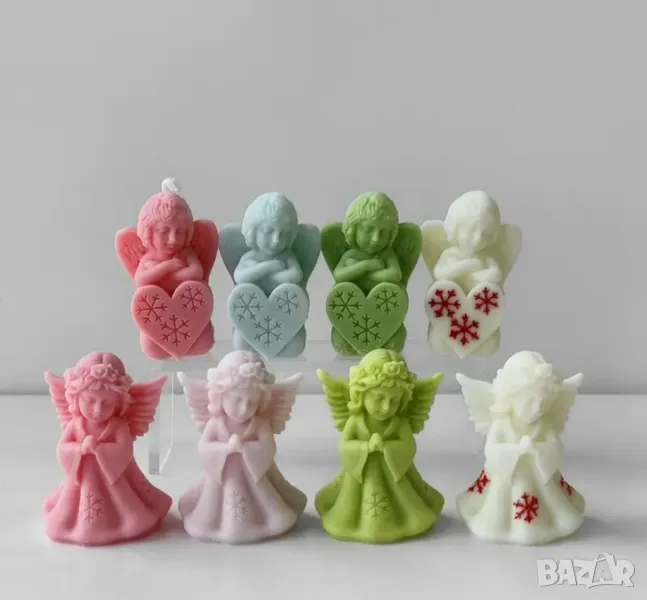 Молдове комплект 2 броя ангели момче и момиче , снимка 1