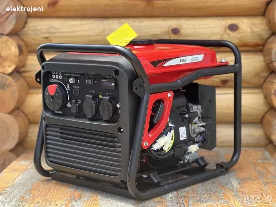 4 КW Инверторни Бензинови Генератори - монофазен - ИНВЕРТОРЕН ГЕНЕРАТОР ЗА ТОК - Промоция, снимка 1