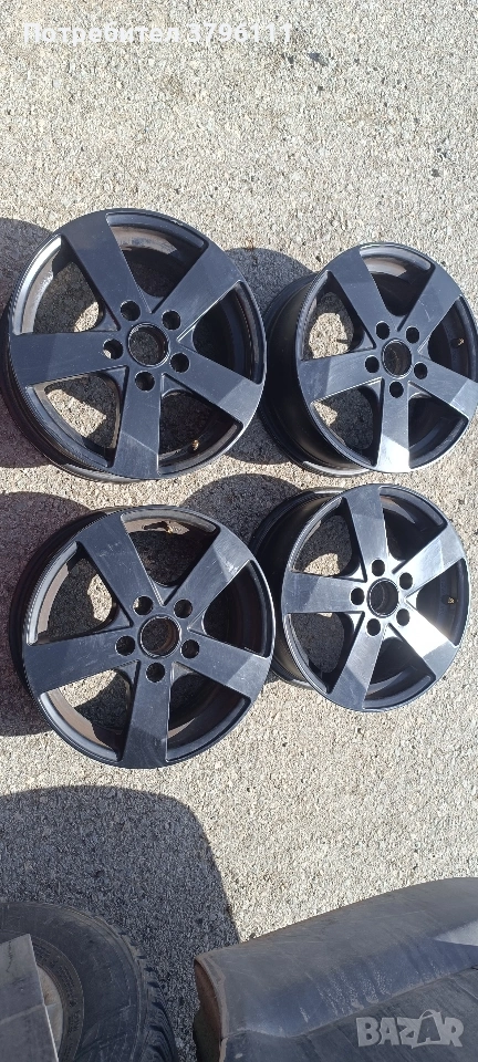 Аломиниеви джанти 5х112 15, снимка 1
