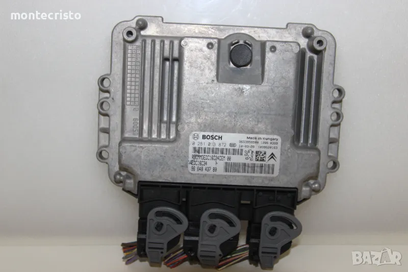 Моторен компютър ECU Citroen C3 Picasso / 0 281 013 872 / 0281013872 / 96 648 437 80 / 9664843780, снимка 1