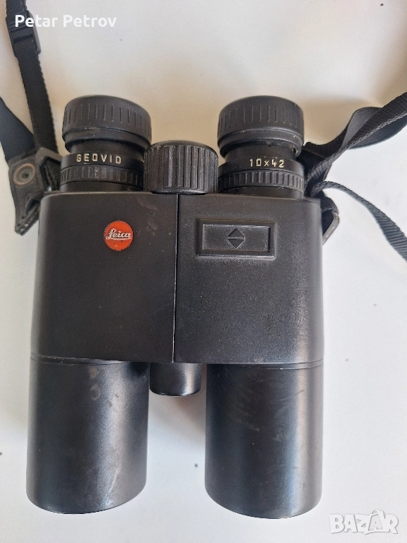БИНОКЪЛ С ДАЛЕКОМЕР LEICA GEOVID 10x42 R M, снимка 1