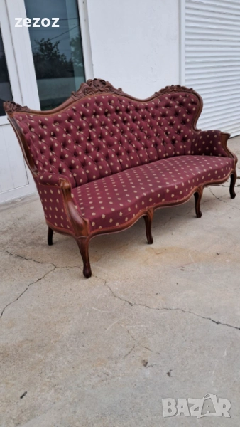 Диван ретро масив, снимка 1