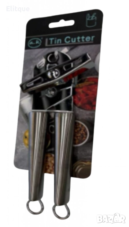 Стилна и здрава ръчна отварачка за консерви от инокс, снимка 1