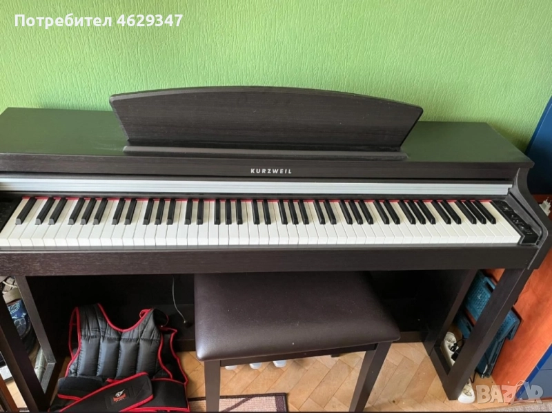 Продавам пиано kurzweil, снимка 1