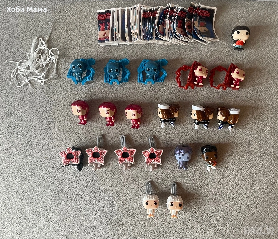 Kinder Joy Stranger Things играчки от шоколадови яйца 2025, снимка 1