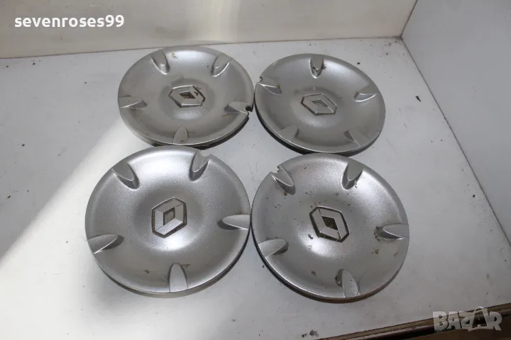 Капачки за лети джанти Рено Renault 7700427280 комплект 4 броя, снимка 1