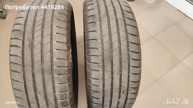 4 Летни гуми BRIDGESTONE 215/60R16 грайфер 5,5мм, снимка 1