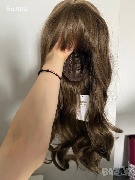 НОВА естествена перука! 100% високо качество, снимка 1