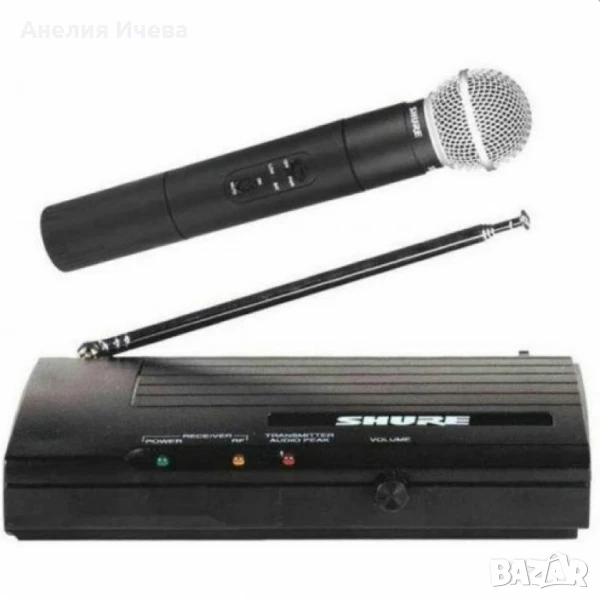 Професионален безжичен микрофон с приемник,SH-200, снимка 1