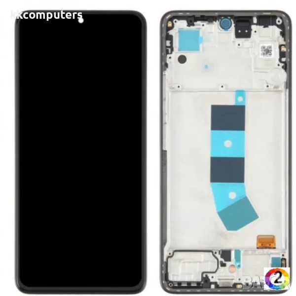 LCD Дисплей и Тъч Скрийн с Рамка за Xiaomi Redmi Note 13 4G, снимка 1