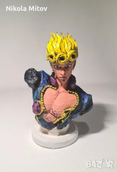 3d фигурка на Giorno Giovanna Jojo's bizarre adventure , снимка 1