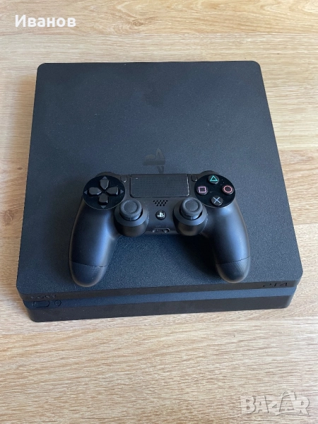 Хакнат PlayStation 4 Slim 1TB / PS4 Slim 1TB, снимка 1