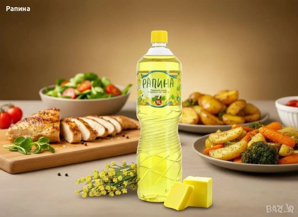 Рапично олио с аромат на масло , снимка 1