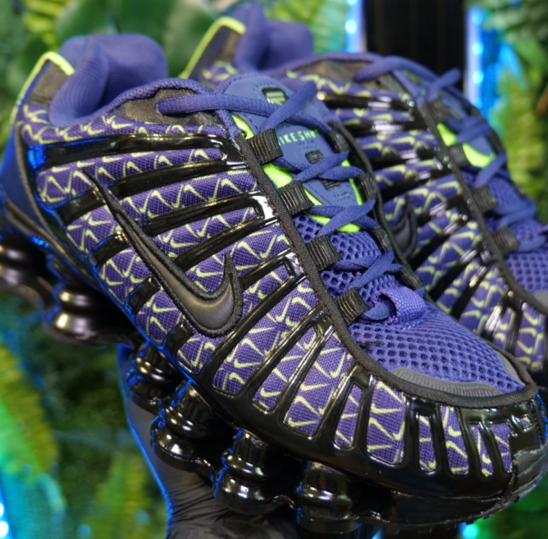 Дамски маратонки Nike Shox TL Black and Blue в Маратонки в гр