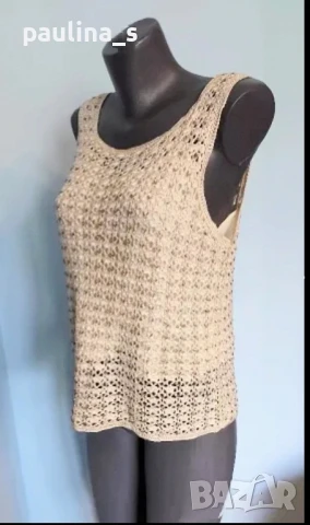 Два различни броя / Плетена на една кука туника за повод "Spiegel" и "Laura Ashley" / голям размер , снимка 11 - Туники - 28230789