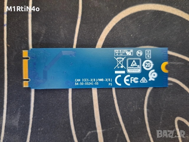 512gb nvme m.2 ssd, снимка 2 - Твърди дискове - 54122355