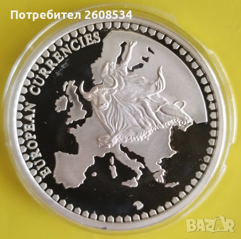 50 ПФЕНИГА 1950 В ПОСРЕБРЕН ПЛАКЕТ , снимка 4 - Нумизматика и бонистика - 53758057