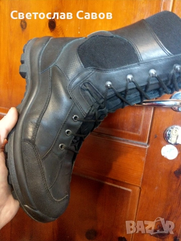 Немски тактически кубинки 45/46нм. 29,6см, снимка 3 - Мъжки ботуши - 53619183