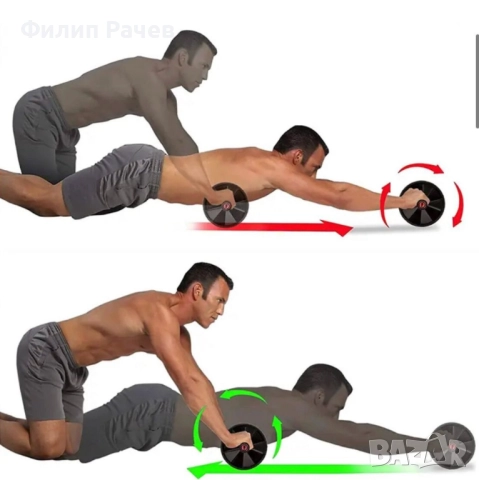 Спортно тренировъчно колело/Fitness Wheel, снимка 3 - Фитнес уреди - 52154062