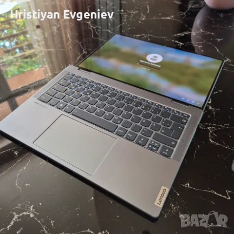 Lenovo Yoga 7 14ARB7 14 инча 2.8K тъч AMD Ryzen 7 6800 AMD 680M, 16, снимка 4 - Лаптопи за дома - 47813213