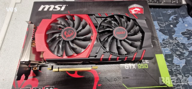 Продавам видео карта GTX 950 Gaming 2G, снимка 5 - Видеокарти - 53956407