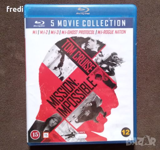 Mission Impossible: 5 Movie Collection (Blu-ray), снимка 1 - Blu-Ray филми - 46335698