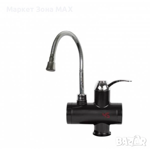 Нагревател за вода с гъвкав чучур, за стена/ за плот 3000W, черен, снимка 6 - Бойлери - 52957959