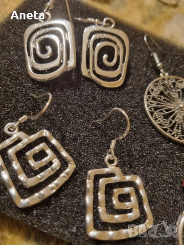 Лот бижута, пръстените са отворени и размерът не е фиксиран, снимка 3 - Други - 52505643