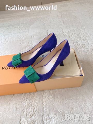 дамски елегантни обувки LOUIS VUITTON-реплика, снимка 1 - Дамски обувки на ток - 45389417