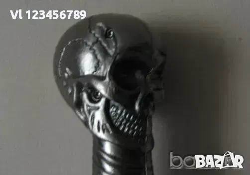 Бастун Череп, със скрит кинжал (РЕПЛИКА 1815) -, снимка 3 - Бастуни - 50743067