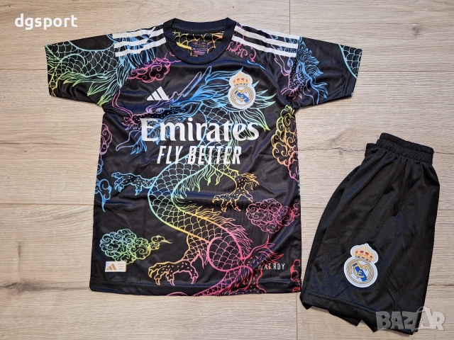 Детски екип на Кристиано Роналдо #Реал М #специално издание Дракон!, снимка 2 - Футбол - 52547932