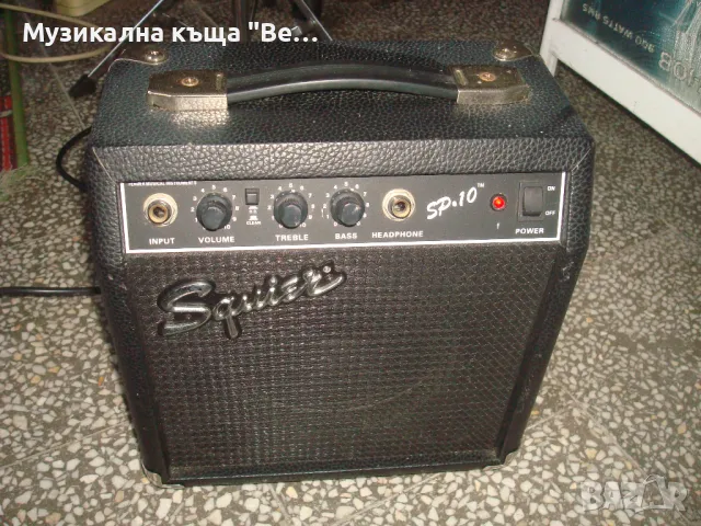 Усилвател за китара Squier SP-10 , снимка 14 - Китари - 48559779