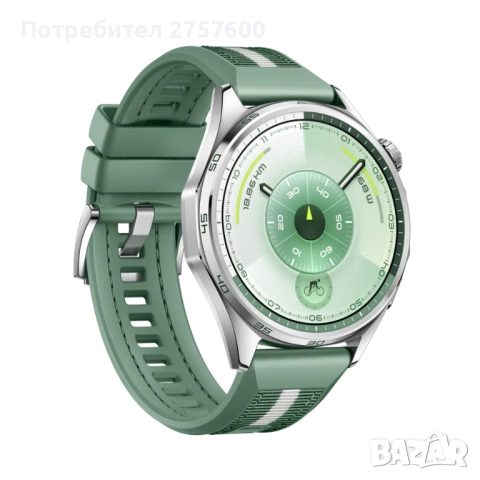 Чисто нов часовник Huawei Watch GT 6 46mm в зелено. Не разопакован!, снимка 4 - Смарт гривни - 54223294