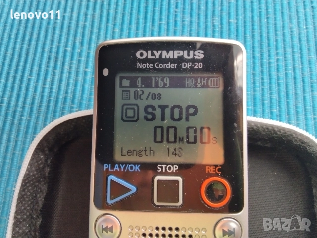 страхотен оригинален дигитален диктофон Олимпус-без касети , снимка 8 - Други - 51993694
