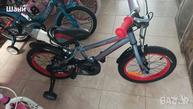 Детски велосипед 16 Monster сив, снимка 4 - Детски велосипеди, триколки и коли - 45568704