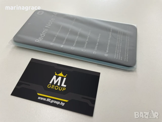 Xiaomi Redmi Note 14 4G 128GB / 6GB RAM Dual-SIM, нов, снимка 2 - Xiaomi - 50928036