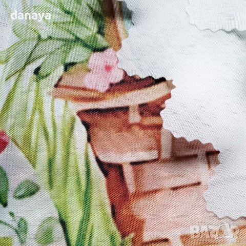 6411 Покривка за кръгла маса Великден, Ø150 см, снимка 4 - Покривки за маси - 53495567