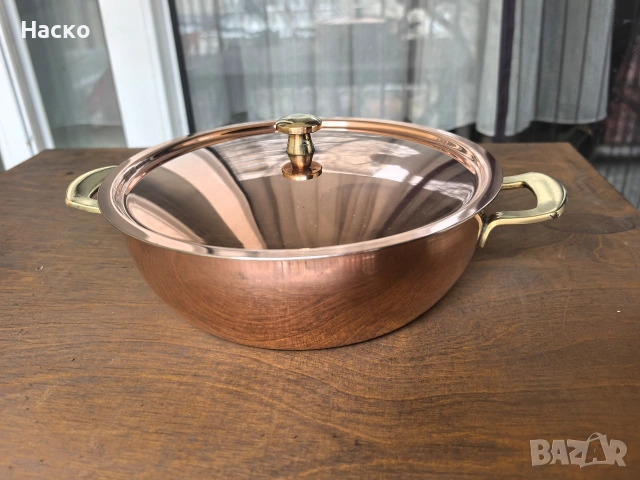Луксозен меден съд Spring Culinox, снимка 5 - Съдове за готвене - 53371803