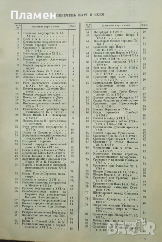Атлас карт и схем по русской военной истории Л. Г. Бескровньiй /1946/, снимка 3 - Антикварни и старинни предмети - 53188316