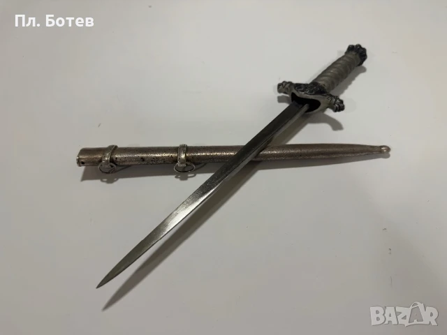 Български царски офицерски кортик, снимка 5 - Антикварни и старинни предмети - 50803388