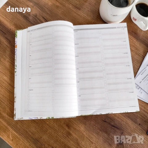 6450 Ежедневник планер тефтер бележник без дати, 160 листа, снимка 4 - Ученически пособия, канцеларски материали - 53632839