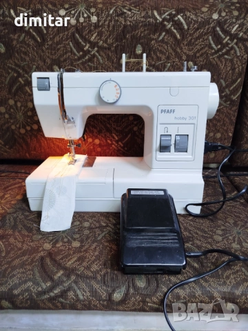 Шевна машина PFAFF HOBBY 301 - 80 W, снимка 2 - Шевни машини - 53721275