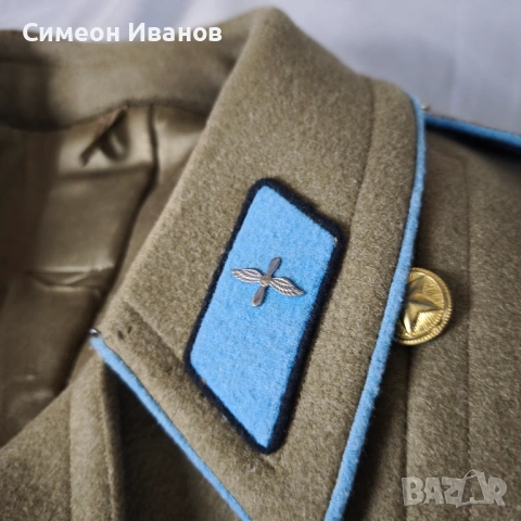 Стар пилотски шинел военновъздушни сили #6378, снимка 6 - Антикварни и старинни предмети - 54048122