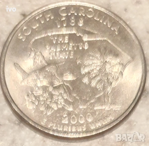 Американски.... GUARTER DOLLAR . , снимка 6 - Нумизматика и бонистика - 53833618