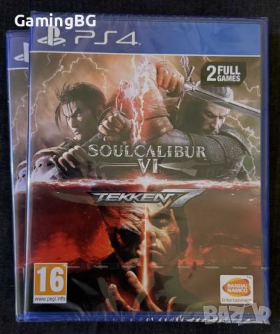 Чисто нова Tekken 7 + SoulCalibur VI PS4, снимка 1 - Игри за PlayStation - 46227819